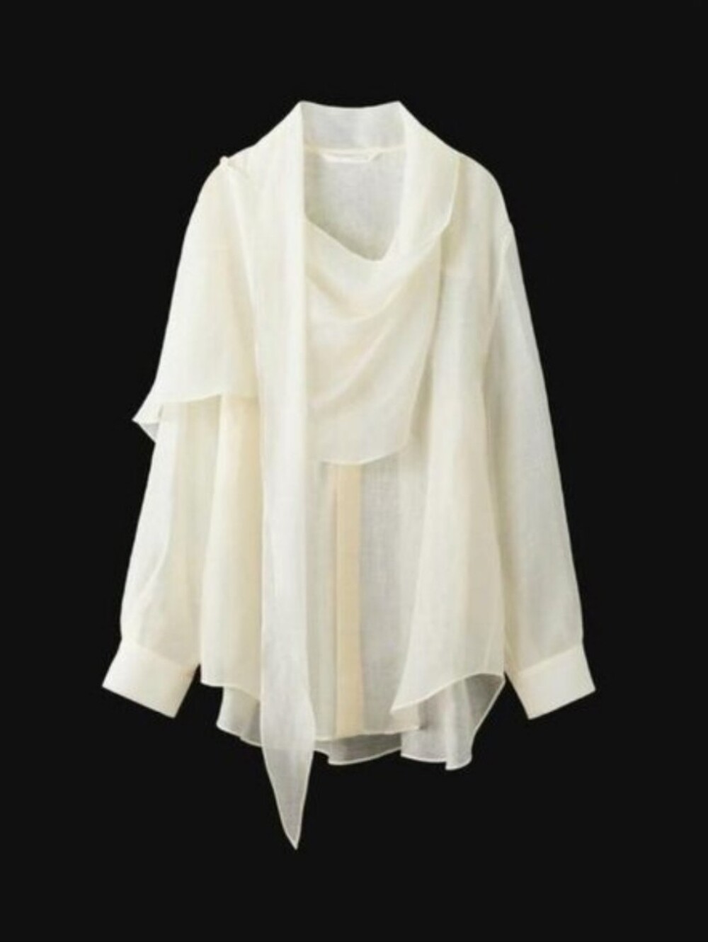 ZARA ZW COLLECTION HANDKERCHIEF SHIRT